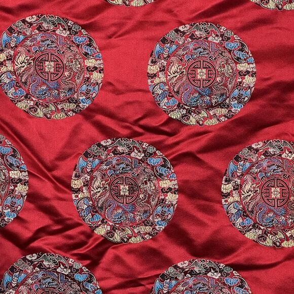 Vintage Brocade Satin Reversible Jacket Women’s Size Medium Chest‎ 22” Asia - Picture 8 of 8